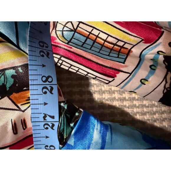 Vintage Bomber Jacket, Paris Scene, Jaqueline Ferar - Picture 12 of 12